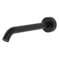 KAYA Wall Basin/Bath 220mm Outlet Matte Black with Plate