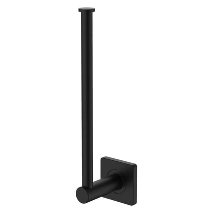 SANSA Dual Purpose Towel Rail Roll Holder Matte Black