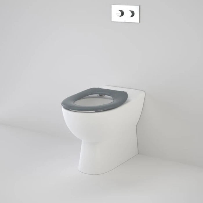 Caroma Leda Care Invisi Series II Wall Faced Suite - Anthracite Grey