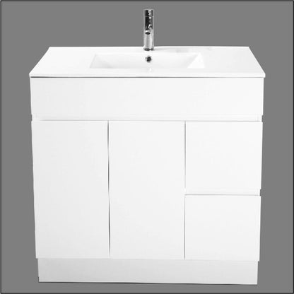 LUCAS SLIM 900mm Wall Hung Centre Bowl Set