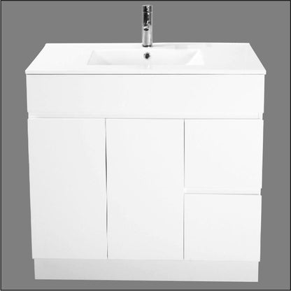 LUCAS SLIM 900mm Wall Hung Centre Bowl Set