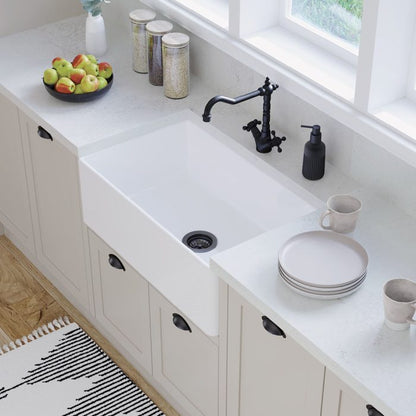 Olivia Single Butler Sink, Medium