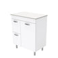 UNICAB 750mm on Legs Left Drawers Solid Door