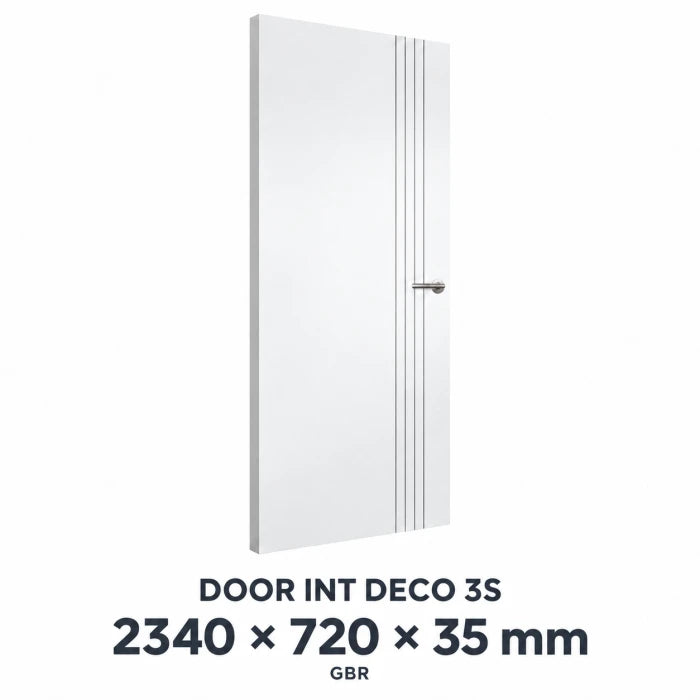 Deco 3S Internal Door 2340 × 720 × 35mm GBR
