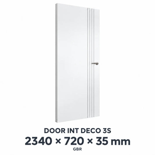 Deco 3S Internal Door 2340 × 720 × 35mm GBR