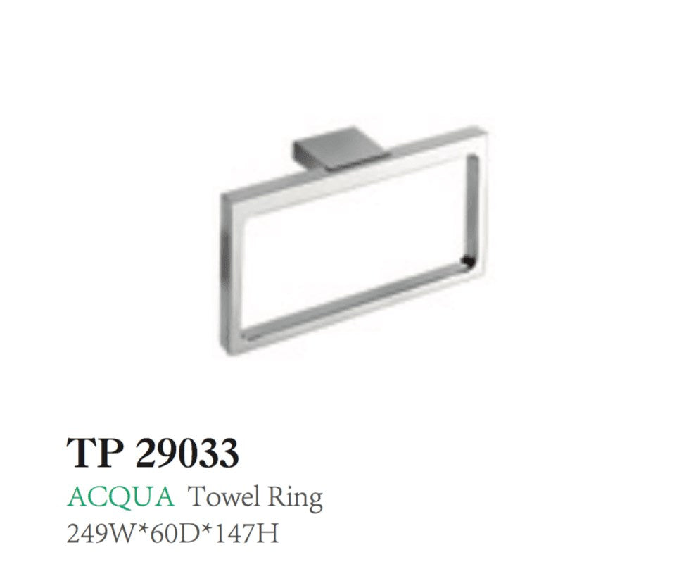 ACQUA Towel Ring Chrome