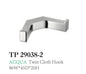 ACQUA Double Robe Hook CP