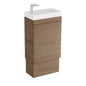 Riley Ensuite 450 Floor Standing Vanity, Denzel Basin-Top