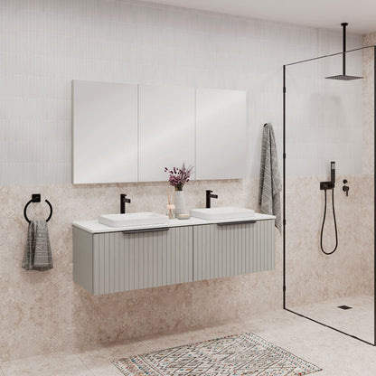 Bayview 1500 Double Bowl Wall-Hung Vanity