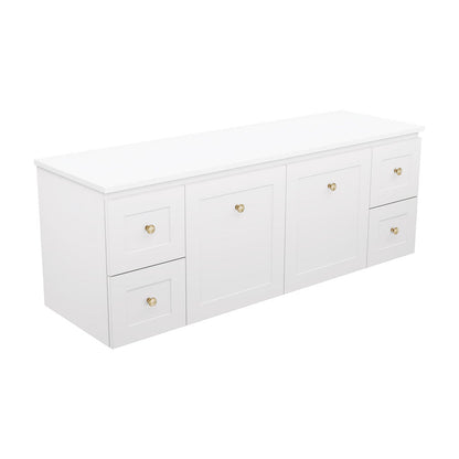 Newport Door & Drawer 1500 Double Bowl Wall-Hung Vanity