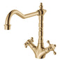 LILLIAN Shepherds Crook Kitchen Sink Mixer Urban Brass