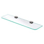 Tono Glass Shelf, Gun Metal