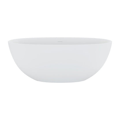 Sasso Cast Stone Solid Surface Bath, 1550mm