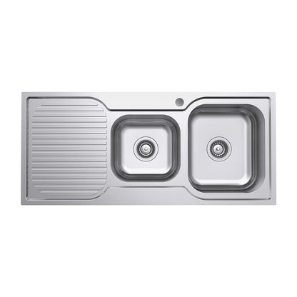 Tiva 1080 1.75 Kitchen Sink with Drainer, Right Bowl