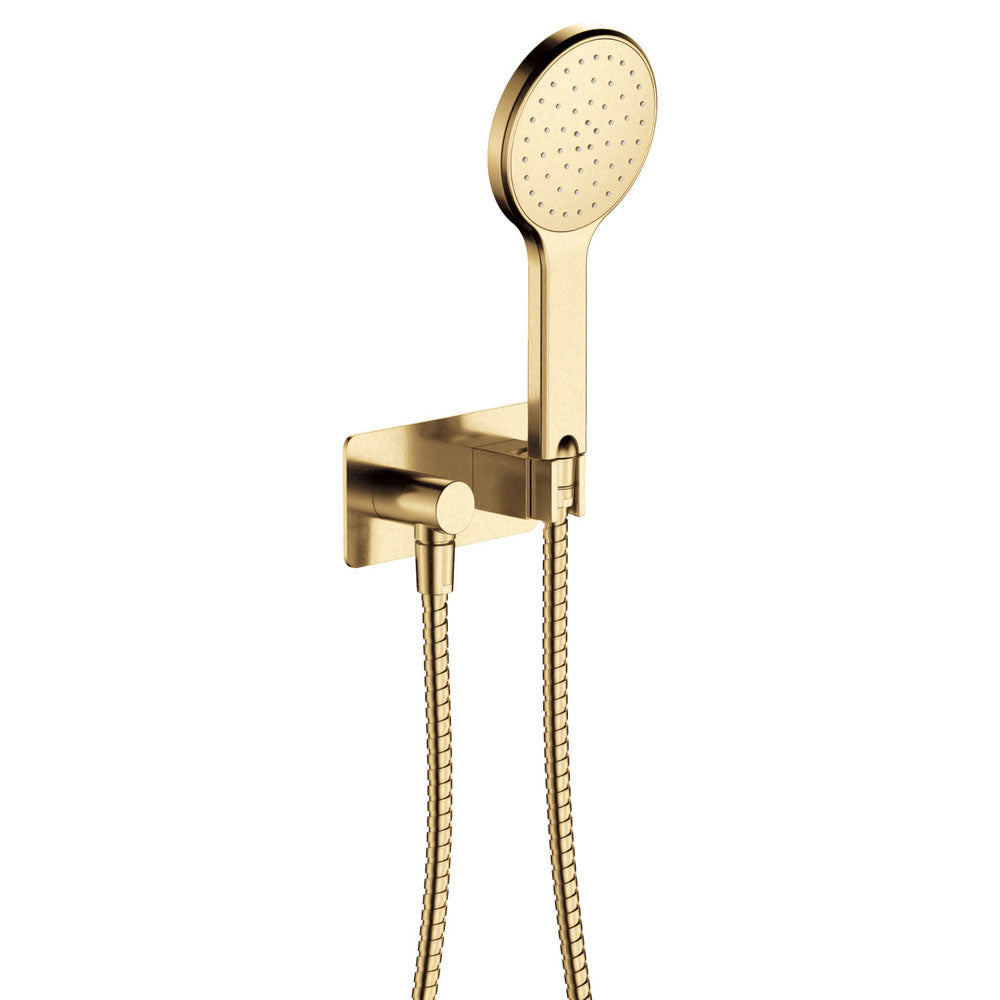 KAYA Hand Shower Soft Square Plate Urban Brass
