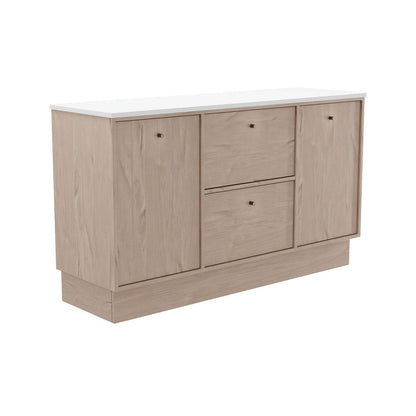 Cierra 1500 Single or Double Bowl Floor Standing Vanity