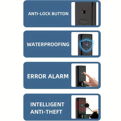 Smart Fingerprint Password Lock for Wooden Doors