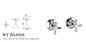 BATHMATES Pair of Wall Top Assemblies