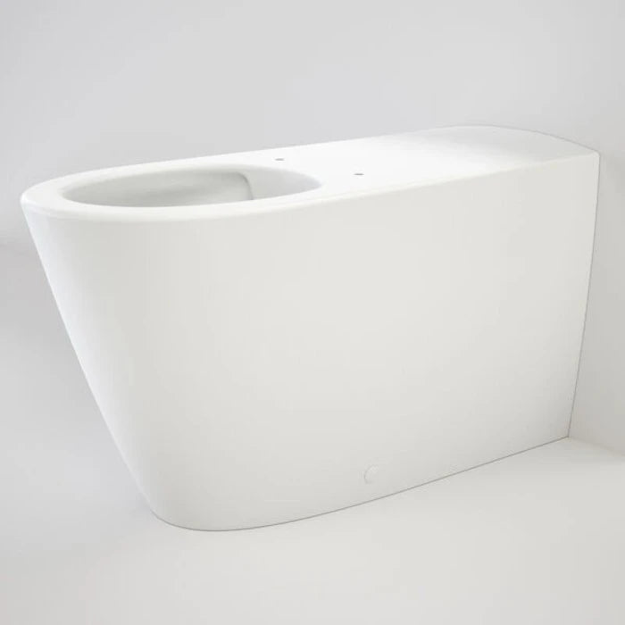 Caroma Care 800 Cleanflush Wall Faced BI Pan with GERMGARD - White