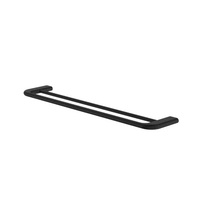 Caroma Contura II 620mm Double Towel Rail Matte Black
