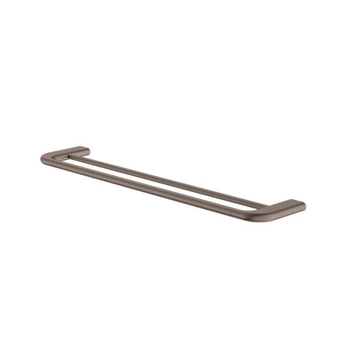 Caroma Contura II 620mm Double Towel Rail Brushed Bronze