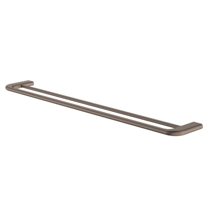 Caroma Contura II 820mm Double Towel Rail Brushed Bronze