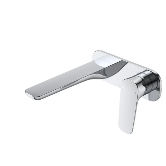 Caroma Contura II Wall Basin/Bath Mixer 180mm Lead Free Chrome