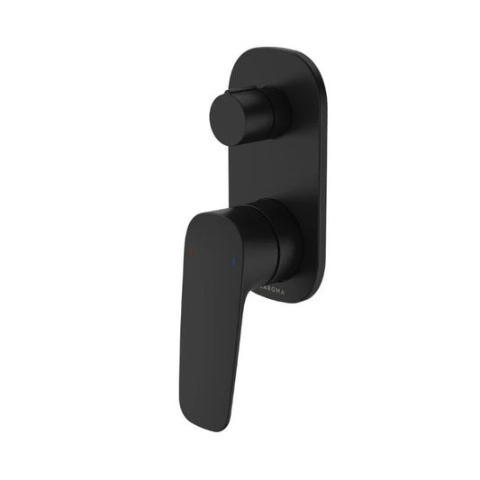 Caroma Contura II Bath/Shower Mixer with Diverter Matte Black
