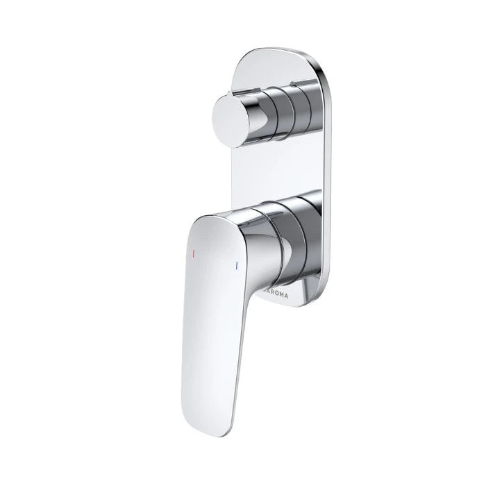 Caroma Contura II Bath/Shower Mixer with Diverter Chrome