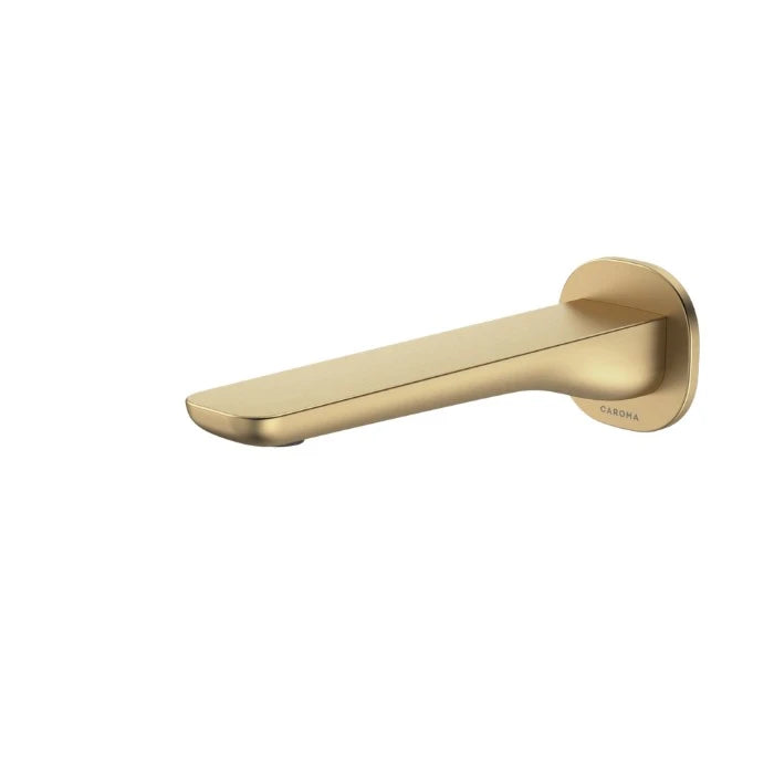 Caroma Contura II Basin/Bath Outlet 180mm Lead Free Brushed Brass
