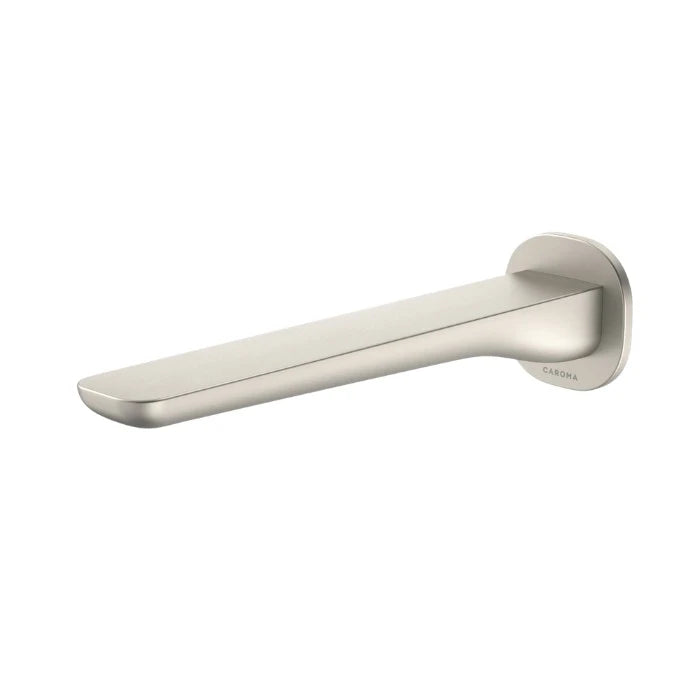 Caroma Contura II Basin/Bath Outlet 220mm Lead Free Brushed Nickel
