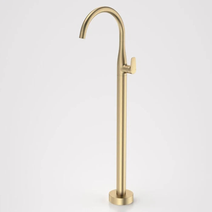 Caroma Contura II Freestanding Bath Filler - Trim Kit - Brushed Brass