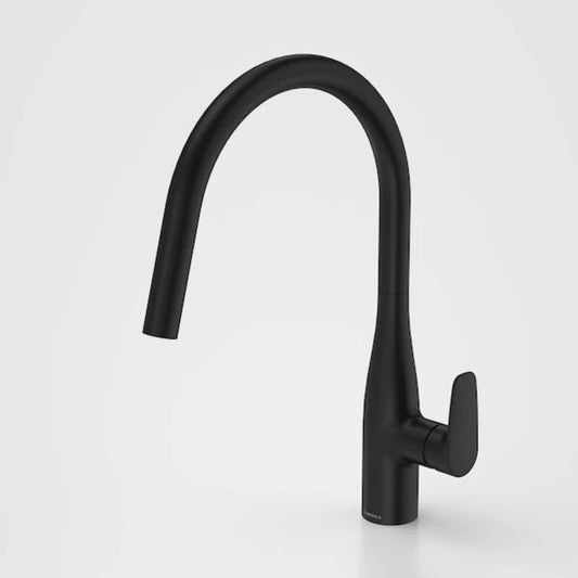 Caroma Contura II Pull Out Sink Mixer - Matte Black