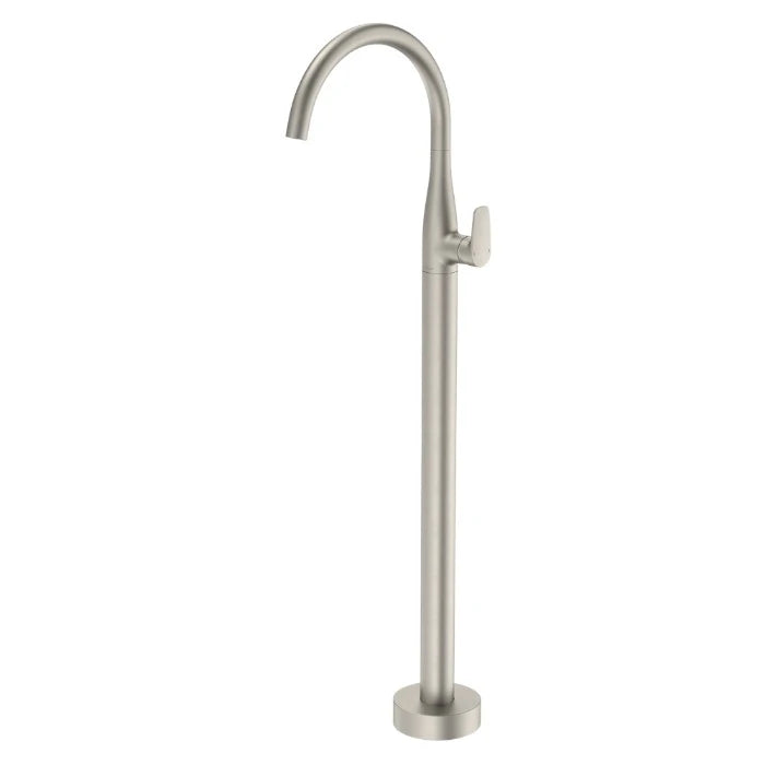 Caroma Contura II Freestanding Bath Filler Brushed Nickel