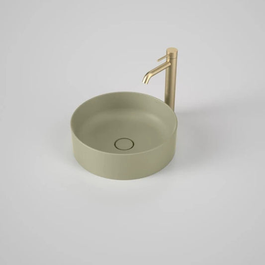 Caroma Liano II 400mm Above Counter Basin - Matte Green