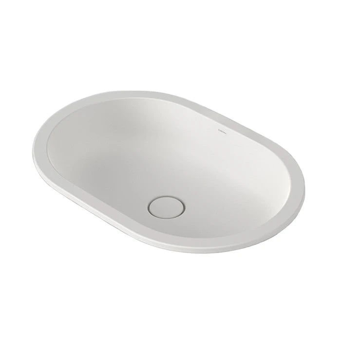 Caroma Liano II 580mm Pill Under/Over Counter Basin Matte White