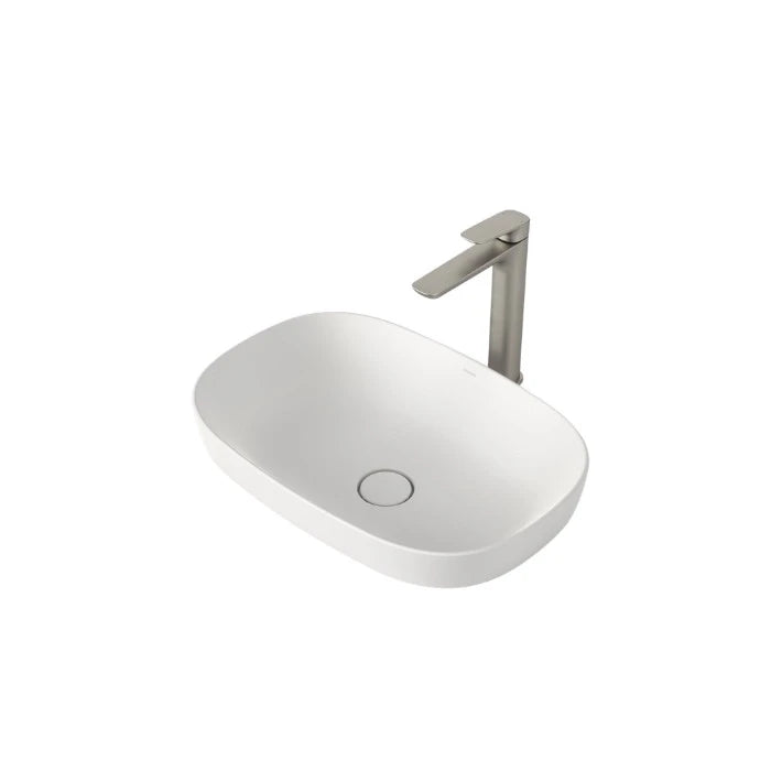 Caroma Contura II 530mm Inset Basin Matte White