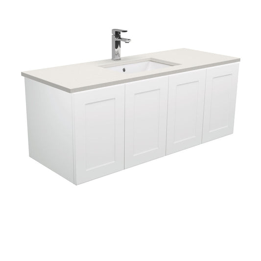 Sarah Roman Sand Undermount 1200 Mila Wall-Hung Vanity