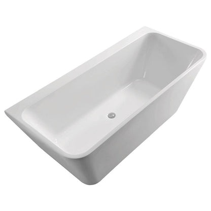 DELTA 1500 Back to Wall Bath 1500 x 750 x 600mm No Overflow