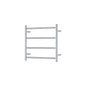 Isabella Heated Towel Rail, 600 x 550mm, Chrome