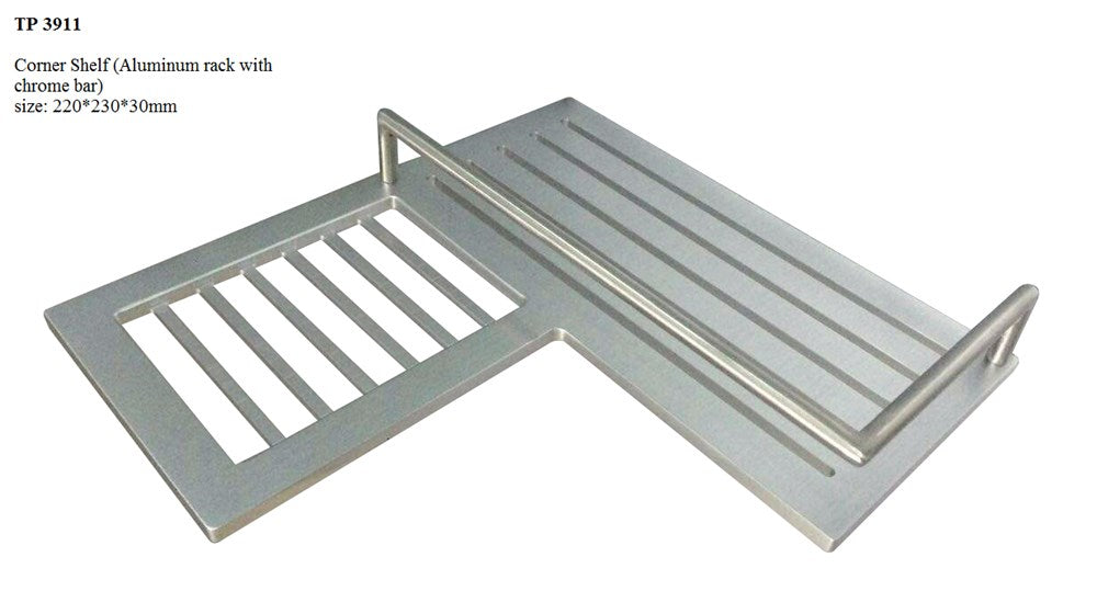 CORNER SHELF Alumin 220x230x30