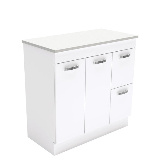 UNICAB 900mm on Kick Right Drawers Solid Doors