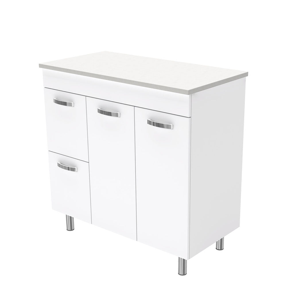 UNICAB 900mm on Legs Left Drawers Solid Doors