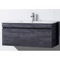 CW 1200Forest grey Timber look wall hung vanity 1200 x 465 x 500