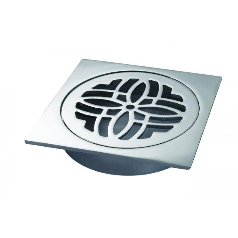 D312 Square Floor Grate 100mm
