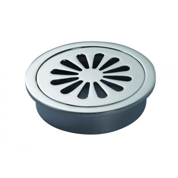D313 Round Floor Grate 80mm