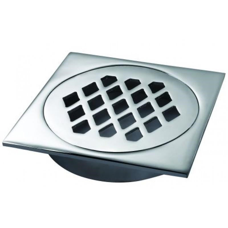 D318 Square Floor Grate 100mm