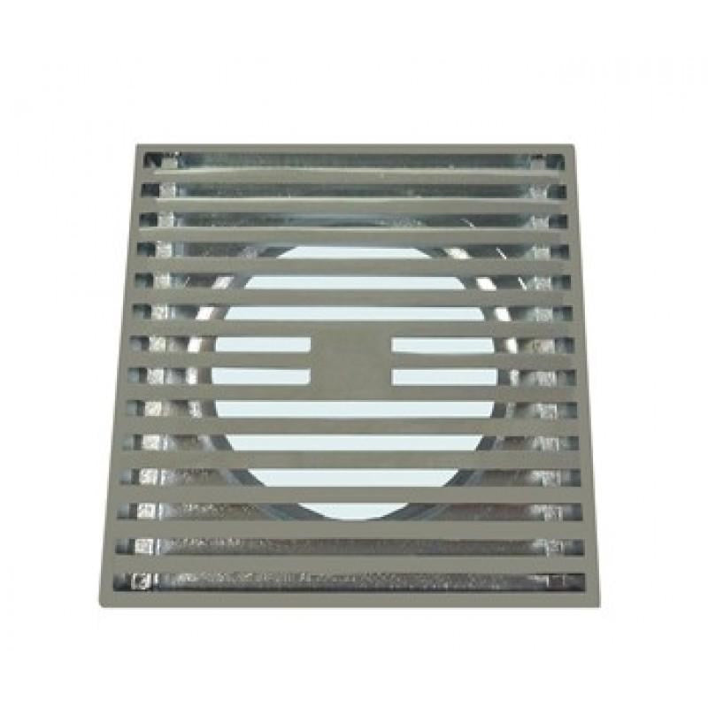 D330 Square Floor Grate 100mm