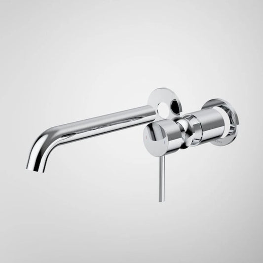Caroma Liano II 210mm Wall Basin / Bath Trim Kit (2 x Round Cover Plates) - Chrome