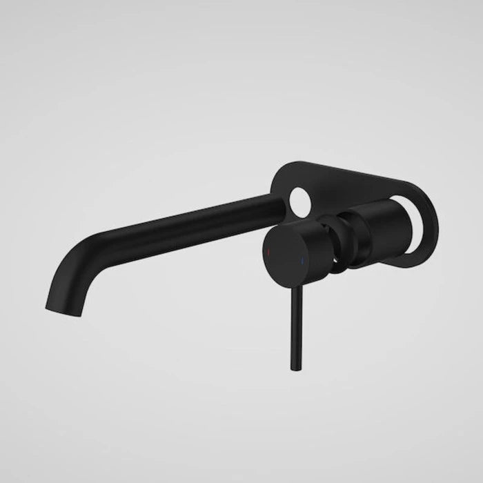 Caroma Liano II 210mm Wall Basin / Bath Trim Kit (Round Cover Plate) - Matte Black